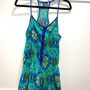 Collective Concepts Turquoise Romper